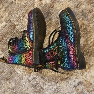 Dr Martens Colorful Lace-Up Boots